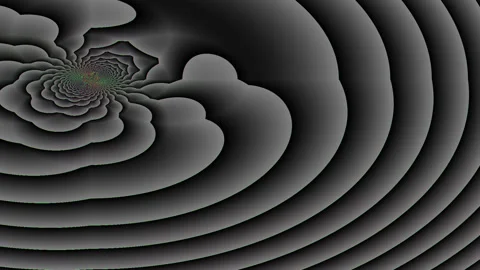 Morphing Blobs of Grey Boundary Limits Growing and Exploding 库存影片 139738234