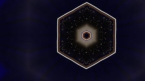 Morphing decorative lights at night Stock Footage 117348295