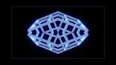 Morphing Geometry 01 Stock Footage 293916853