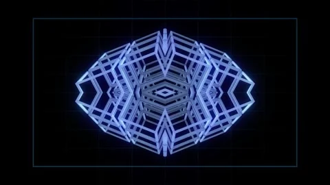 Morphing Geometry 05 Stock Footage 293916924