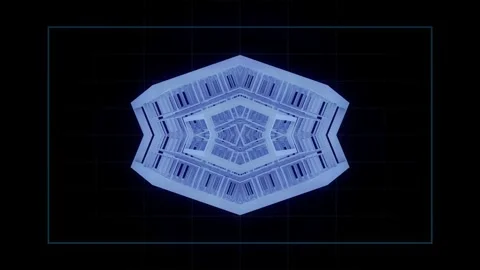 Morphing Geometry 10 Video stock 293916998