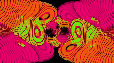 Morphing liquid abstract graphics A1 Stock Footage 65446226