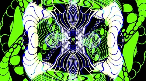 Morphing liquid abstract graphics A Stock Footage 65446240