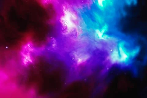 Morphing particle transformation Stock Photos