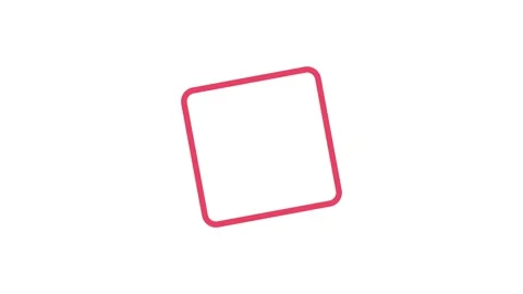 Morphing Pink Shape Loading Screen Loop Stock Footage 341362598