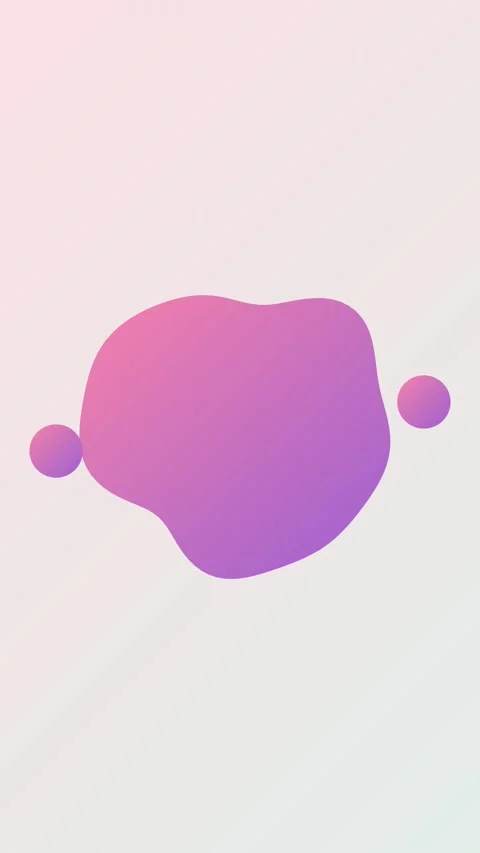 Morphing pink violet blob background loop for mobile story backgrounds Stock Footage 348704193