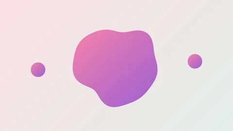Morphing pink violet blob background loop for video backgrounds Stock Footage 348704197