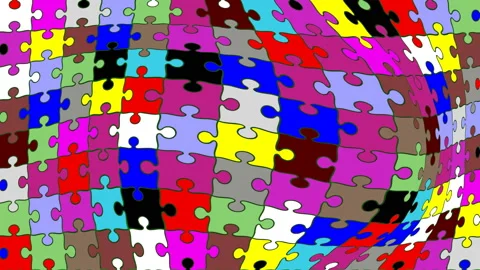 MORPHING PUZZLES Stock Footage 150304519