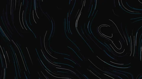 Morphing Shapes as Topographic Map: Abstract Line Background for Dynamic Present Stock Footage 237359915
