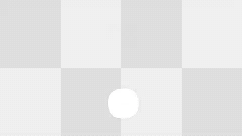 Morphing Square to Ball Motion Animation Dynamic Shape Transition Overlay 스톡 동영상 346486601
