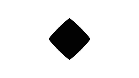 Morphing Swell Box Circle to Square Change Mask Stock Footage 143902986