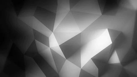Morphing Triangles Noir Stock Footage 80332471
