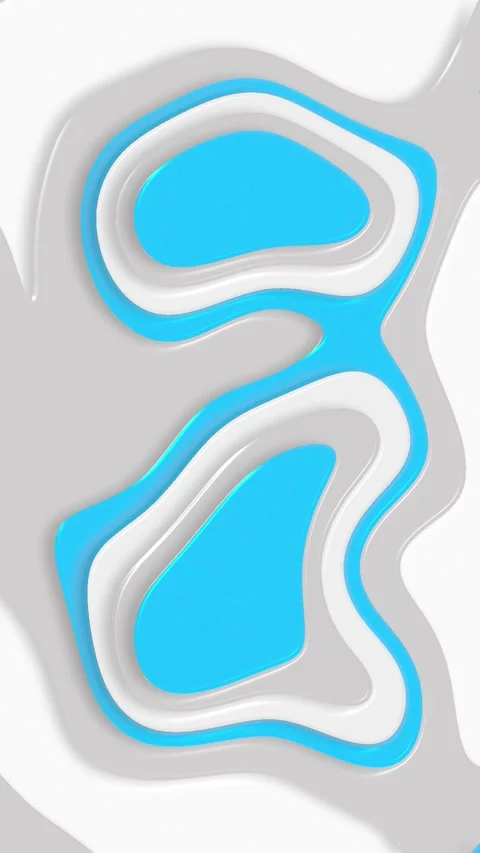 Morphing Wavy Shapes Vertical Abstract Background Stock Footage 339499620