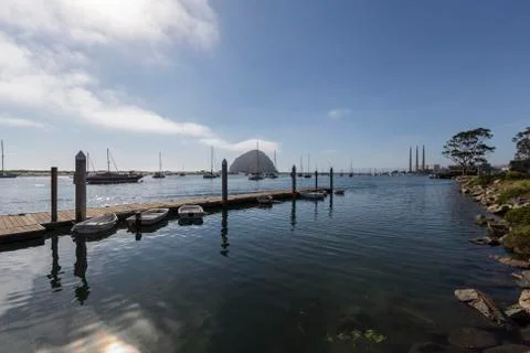 Morro bay day Stock Photos
