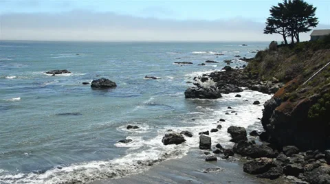 Morro Bay with Gulls Stock Footage 27733274