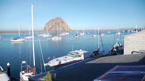 Morro Bay Pan1 Stock Footage 64025352