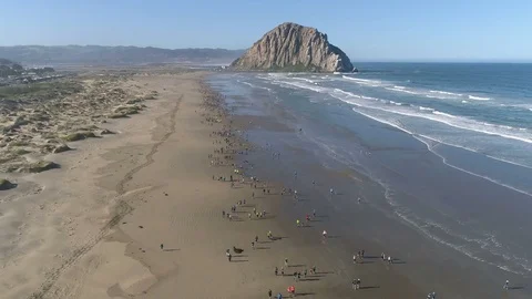 Morro Bay State Park in Morro Bay, California Stock Footage 76006602