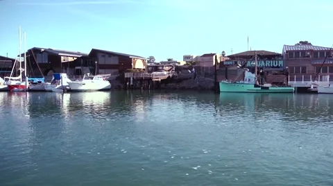 Morro Bay From the water Stock Footage 64025290