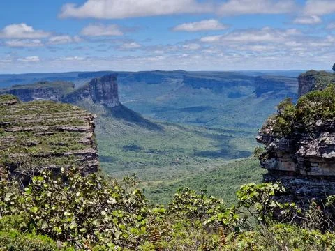 Morro do Pai Inacio in Chapada Diamantina National Park in Brazil Foto stock