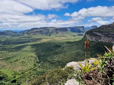 Morro do Pai Inacio in Chapada Diamantina National Park in Brazil Foto stock