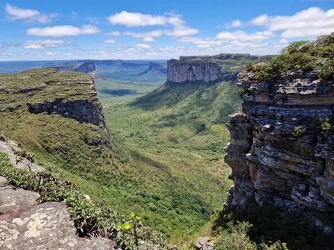 Morro do Pai Inacio in Chapada Diamantina National Park in Brazil Foto stock