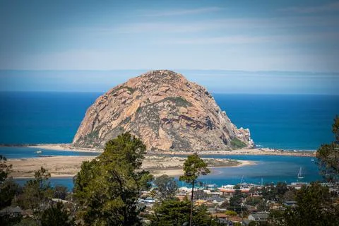 Morro Rock Stock Photos
