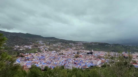 Morroco Chefchaouen time lapse Stock Footage 232219557