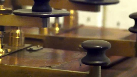A morse code from the old ancient times Vídeos de archivo 48953248