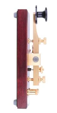 Morse Key Isolated Foto stock