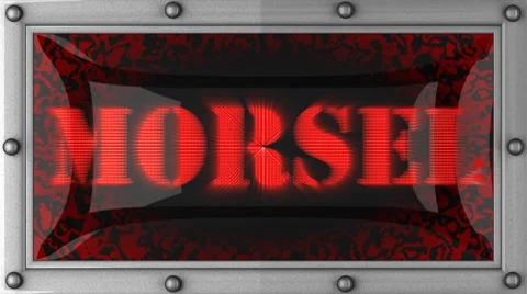 Morsel on led Video stock 8750816