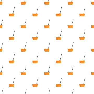 Mortar and pestle seamless pattern for pharmacy design Stock Illustration