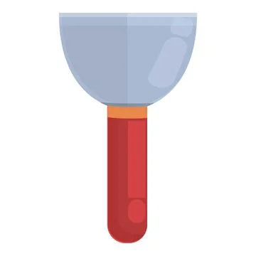Mortar float icon cartoon vector. Cement wall Stock Illustration