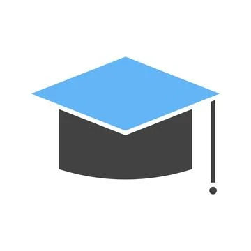 Mortarboard icon vector image. Illustrazione stock