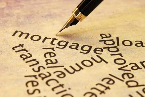 Mortgage concept Foto stock
