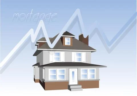 Mortgage consept Stock Illustration