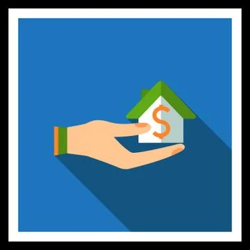 Mortgage icon Stock Illustration