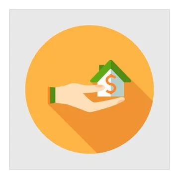 Mortgage icon Stock Illustration