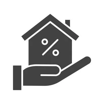 Mortgage icon vector image. Illustrazione stock