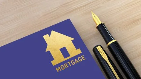 Mortgage loan Stock Illustration