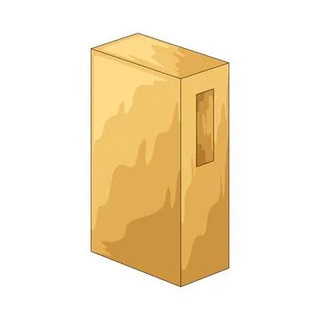 Mortise illustration Illustrazione stock