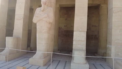 Mortuary Temple of Hatshepsut Stock Footage 229864971