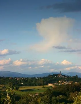 Moruzzo landscape Stock-Fotos