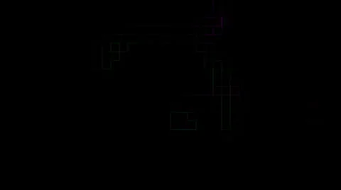 Mosaic Abstract background Stock Footage 36783556