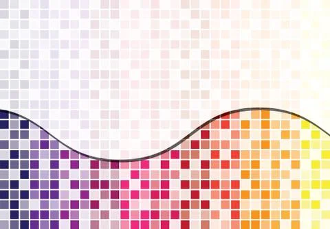 Mosaic abstract business background in vector format Illustrazione stock