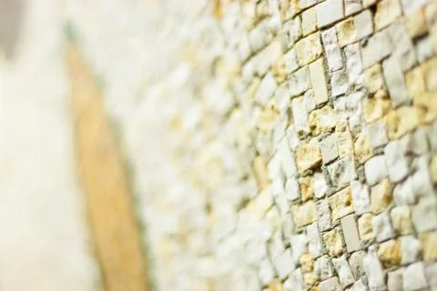 Mosaic and Image Technique . Sample depth of field Foto stock