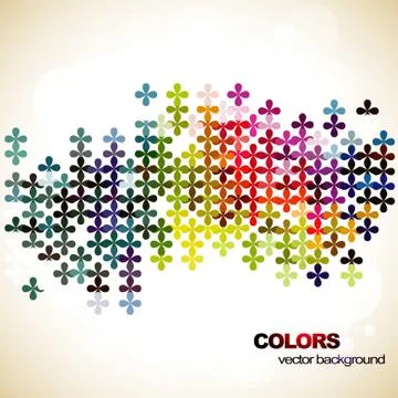 Mosaic art Stock Illustration