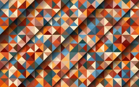 Mosaic background Stock Illustration