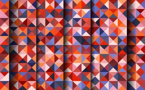Mosaic background Stock Illustration