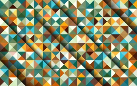 Mosaic background Stock Illustration