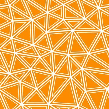 Mosaic background. Medium triangles size. Solid shapes in frames. Solid Col.. Stock Illustration